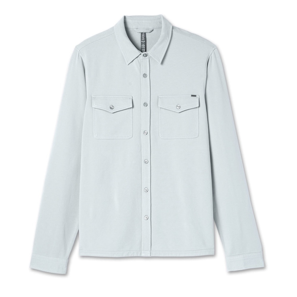 Boulevard Shirt Jacket Sky Grey